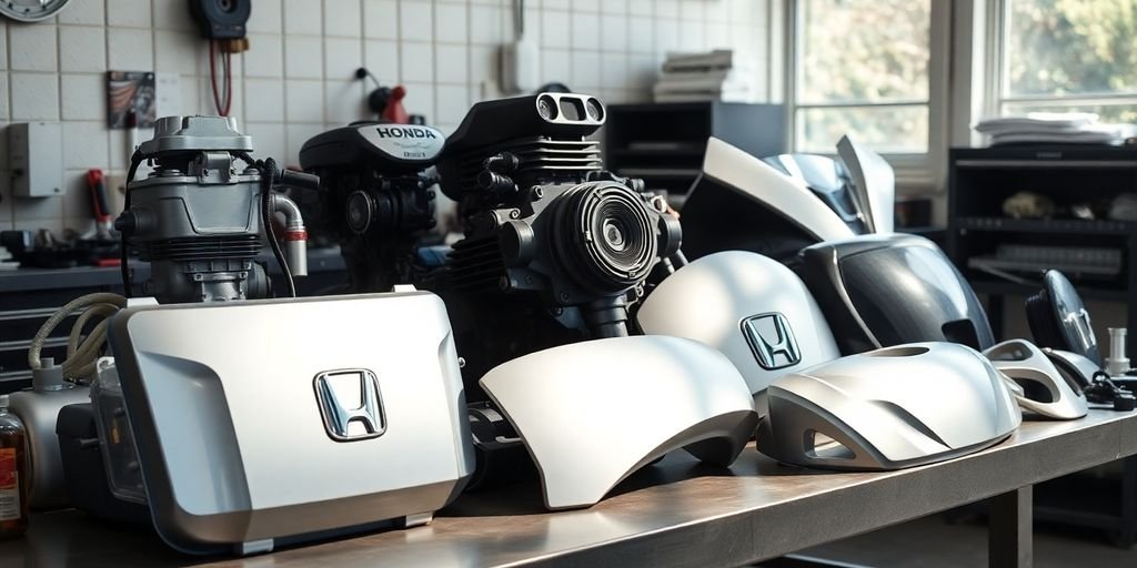 Honda parts for Civic and CRV.
