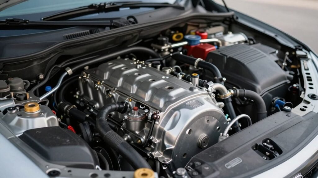 Honda engine bay with quality parts in Brisbane